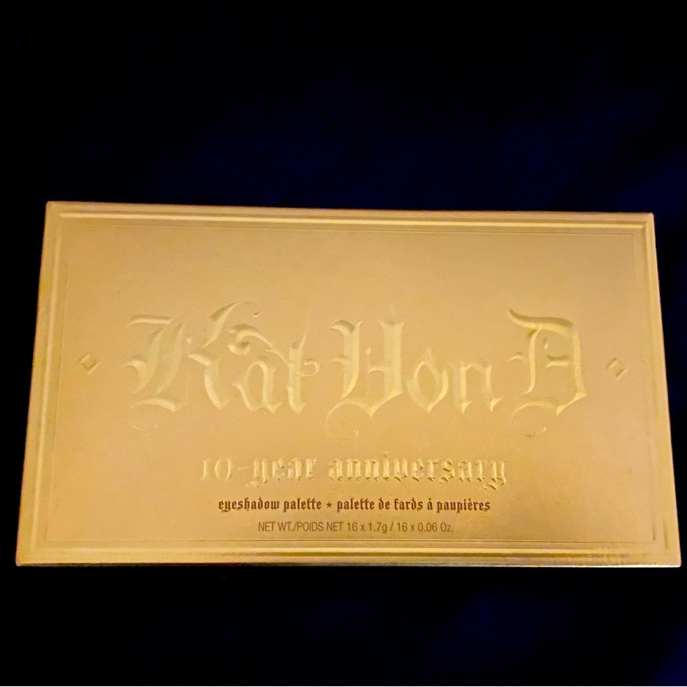 Kat Von D 10th Anniversary Eyeshadow Palette